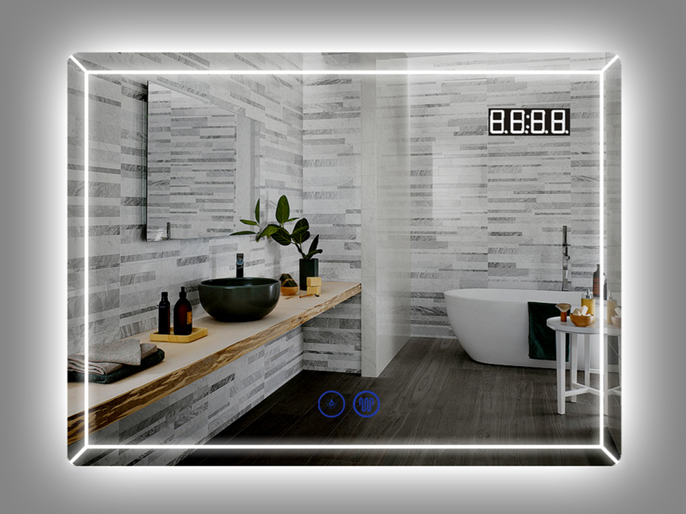 GA110 External Glow LED Mirror